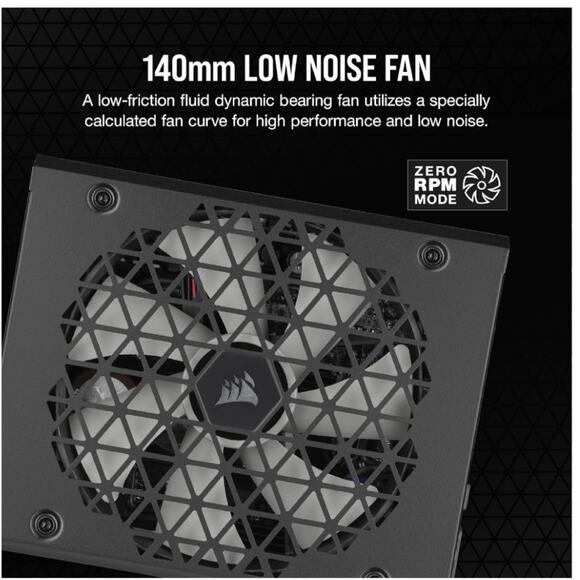 CORSAIR 1000W RMx Shift RM1000x Shift Fully Modular 80PLUS Gold ATX Power Supply - Picture 6 of 7